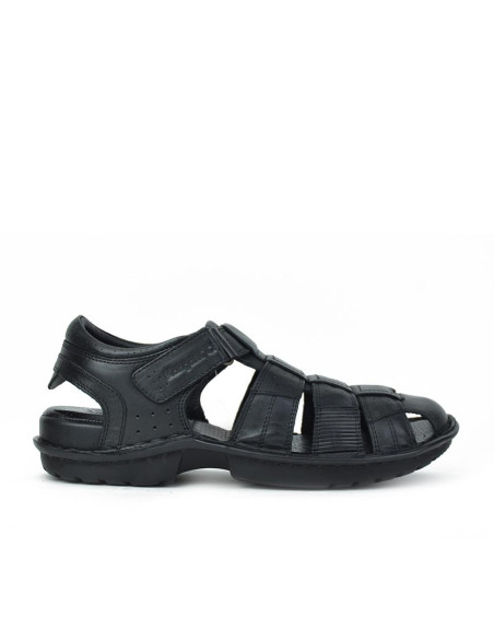Sandalia Confor Kangaroos Hombre Negro 861-11
