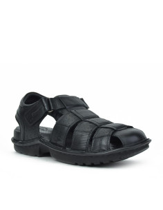 Sandalia Confor Kangaroos Hombre Negro 861-11 2