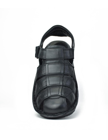 Sandalia Confor Kangaroos Hombre Negro 861-11