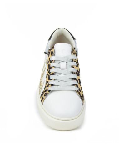 Zapatillas Deportivas Ligeras Kangaroos Mujer Blanco Plata K179-9