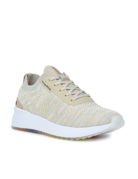 Zapatillas Deportivas Kangaroos Mujer Beige K165-7