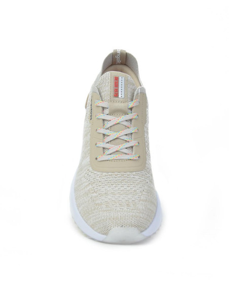 Zapatillas Deportivas Kangaroos Mujer Beige K165-7