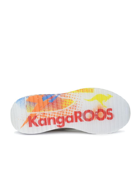 Zapatillas Deportivas Kangaroos Mujer Degradé Negro Gris K163-1