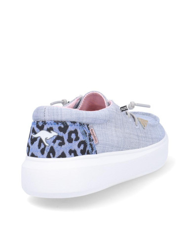 Zapatillas Ligeras Kangaroos Señora Azul K187-4