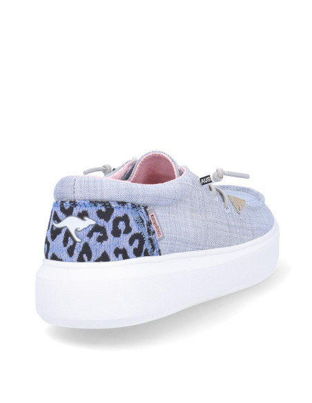 Zapatillas Ligeras Kangaroos Señora Azul K187-4