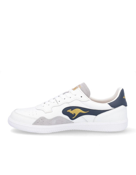 Deportivos Cordones Kangaroos Hombre Blanco K552-2