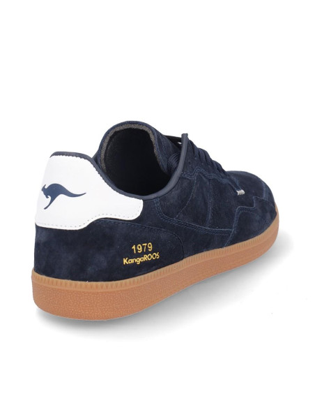 Deportivos Cordones Kangaroos Hombre Marino K552-4
