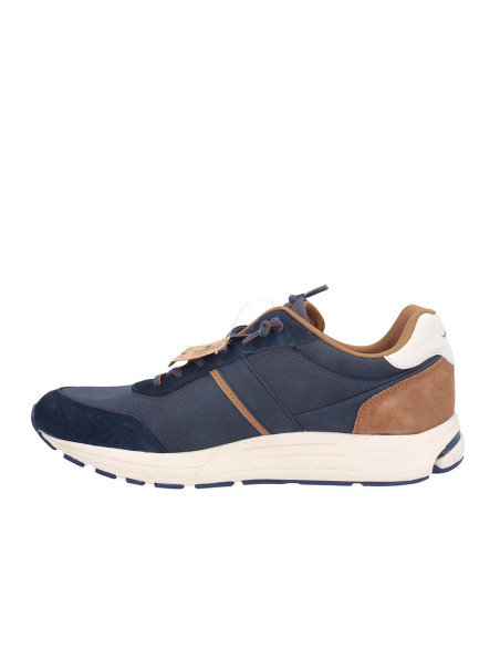 Deportivos Cordones Kangaroos Hombre Marino Camel 839-4