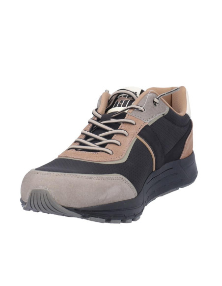 Deportivos Cordones Kangaroos Hombre Negro Gris Taupe 839-1