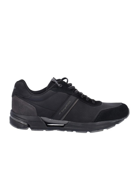 Deportivos Cordones Kangaroos Hombre Negro 839-51