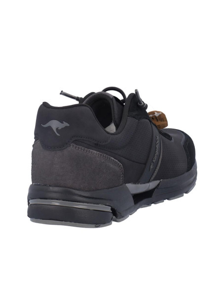 Deportivos Cordones Kangaroos Hombre Negro 839-51