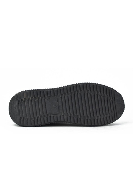 Botines Kangaroos Señora Serraje Textil Negro K12-1